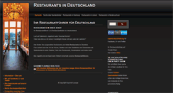 Desktop Screenshot of gourmet-lounge.de